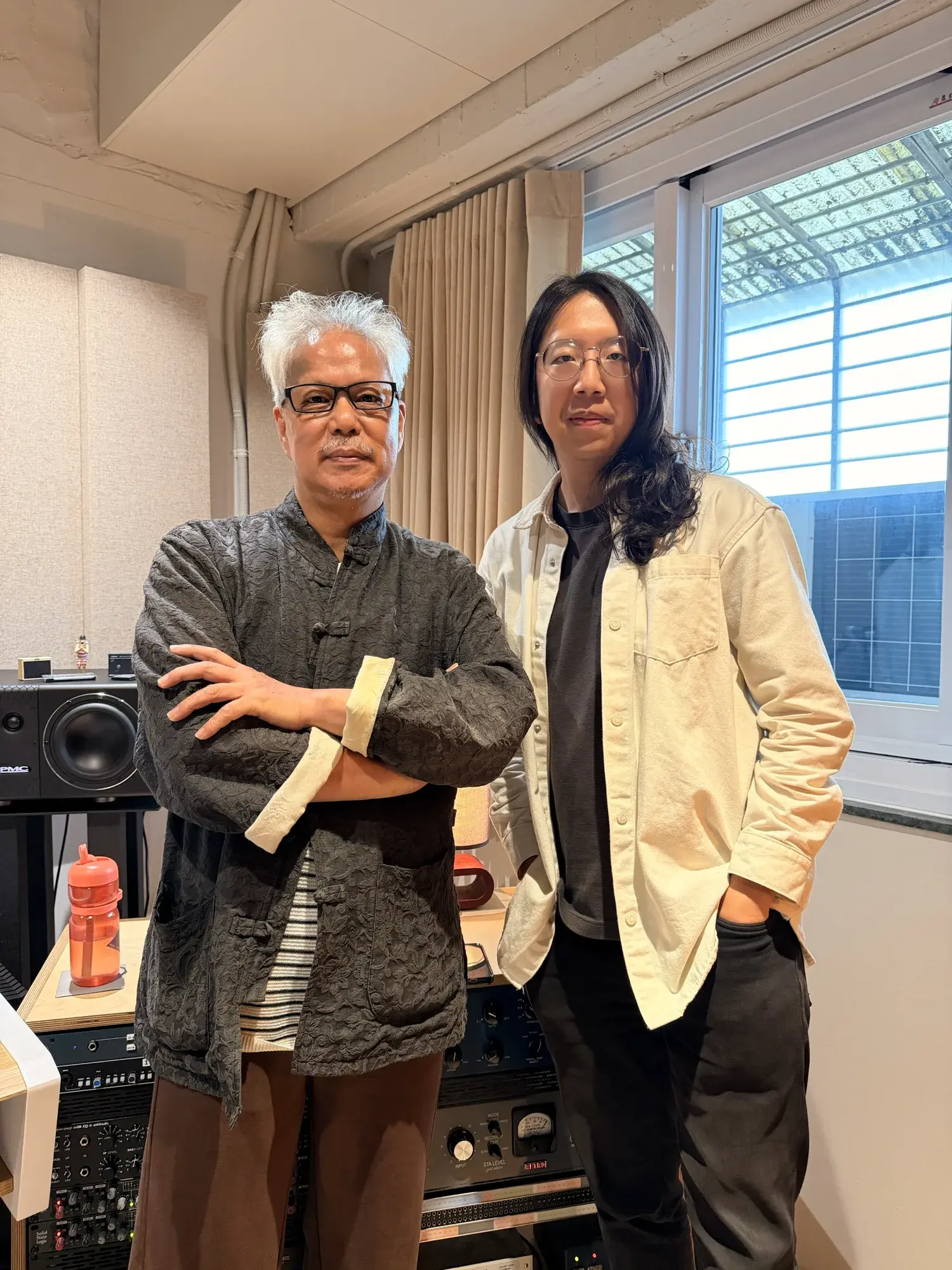 楊易修與柯銘峰老師